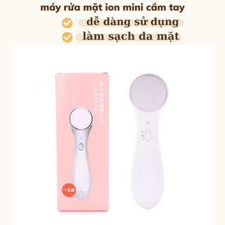 Máy rửa mặt ion cầm tay, máy matxa da mặt chất lượng