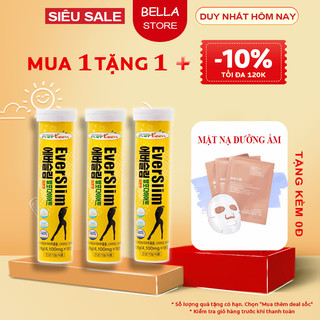 Viên Sủi Giảm Cân DIET EVERSLIM Hàn Quốc Chuyển Hóa Mỡ Thừa, Giữ Dáng, Đẹp Da Tuyp 18 VIÊN CHÍNH HÃNG