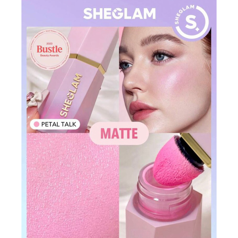 SHEGLAM Color Bloom Liquid Blush-Petal Talk phấn má