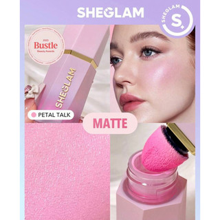 Sheglam color bloom liquid blush-petal talk phấn má