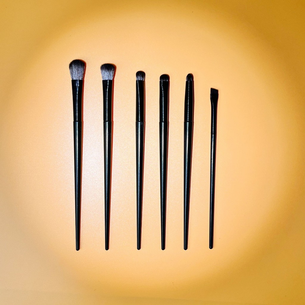 Bộ cọ mắt 6 cây PRETTY CO GAI  Dành cho cho mắt lông mềm