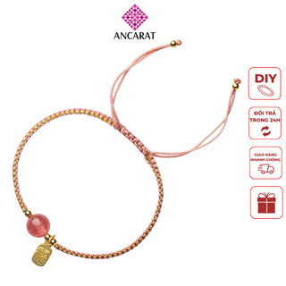 Vòng tay handmade tết dây mix charm- ANCARAT