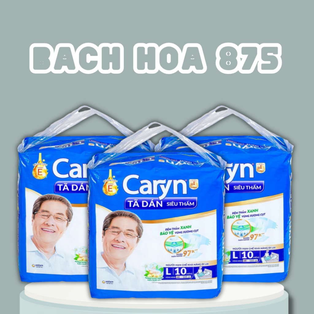 Tã Dán Caryn M40 /L40/ XL20, tã dành cho người già, bách hóa tổng hợp 875