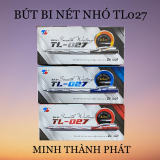 Hộp 20 bút bi thiên long tl-027 hàng chính hãng
