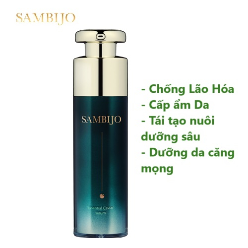 Serum dưỡng sáng chống lão hóa da SAMBIJO Skinlovers với tinh chất Caviar 40ml