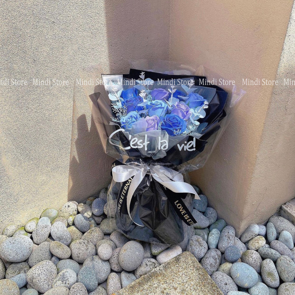 Bó Hoa Sáp 3-6-10 Bông Bó Dài Qùa Tặng - MINDI STORE