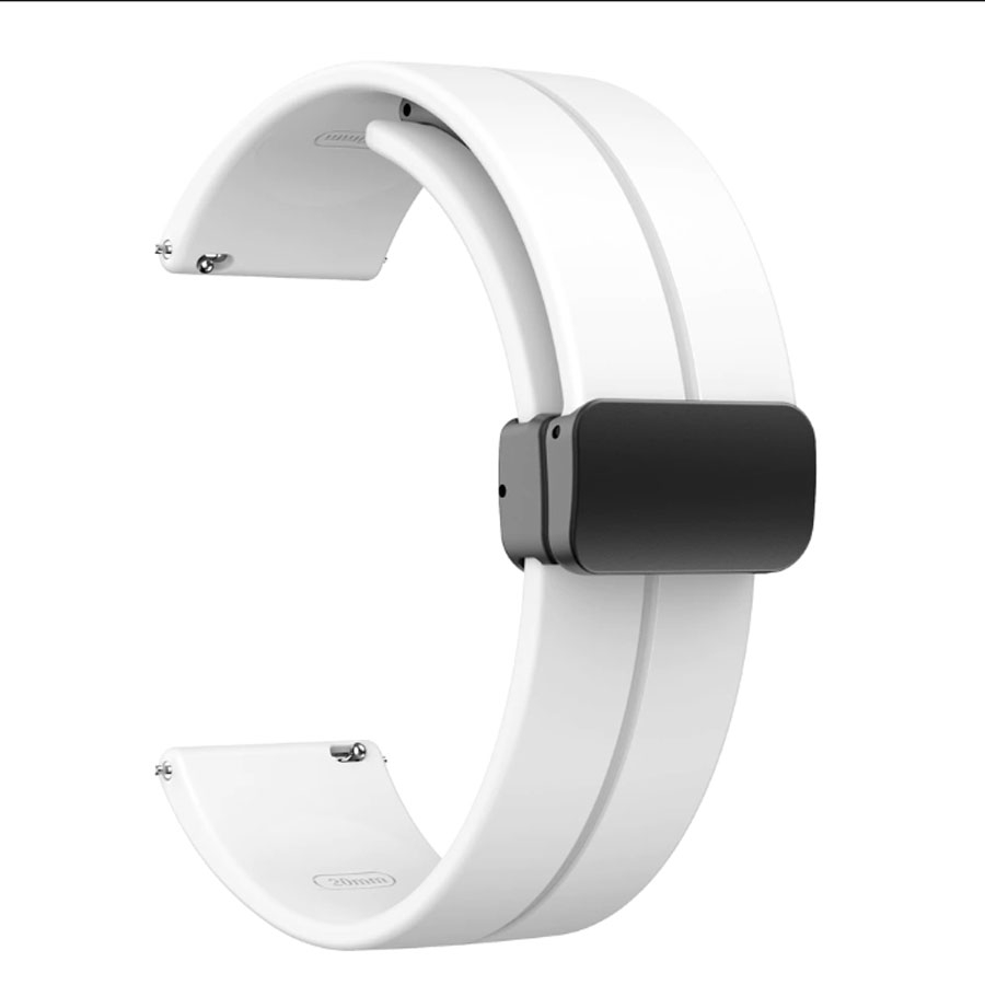 Dây silicon 22MM khóa nam châm cho đồng hồ thông minh ✓ Dây đeo thời trang ✓ Hàng có sẵn giao ngay toàn quốc