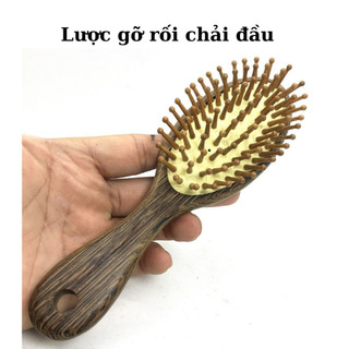 Lược chải đầu gỡ rối dưỡng sinh [ GỖ HƯƠNG CAO CẤP] lược gội dưỡng sinh