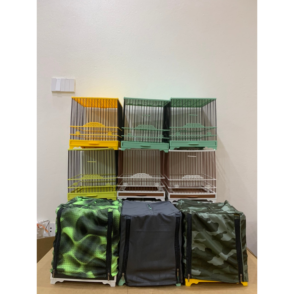 Áo lồng khuyên vuông 2 khoá chất liệu vải đỏ đẹp