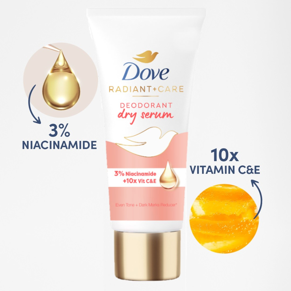 Kem nách Dove tinh chất serum dưỡng trắng da Lăn khử mùi hôi nách Dove 45ml|40ml