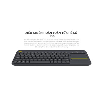Bàn phím không dây Logitech K400 Plus