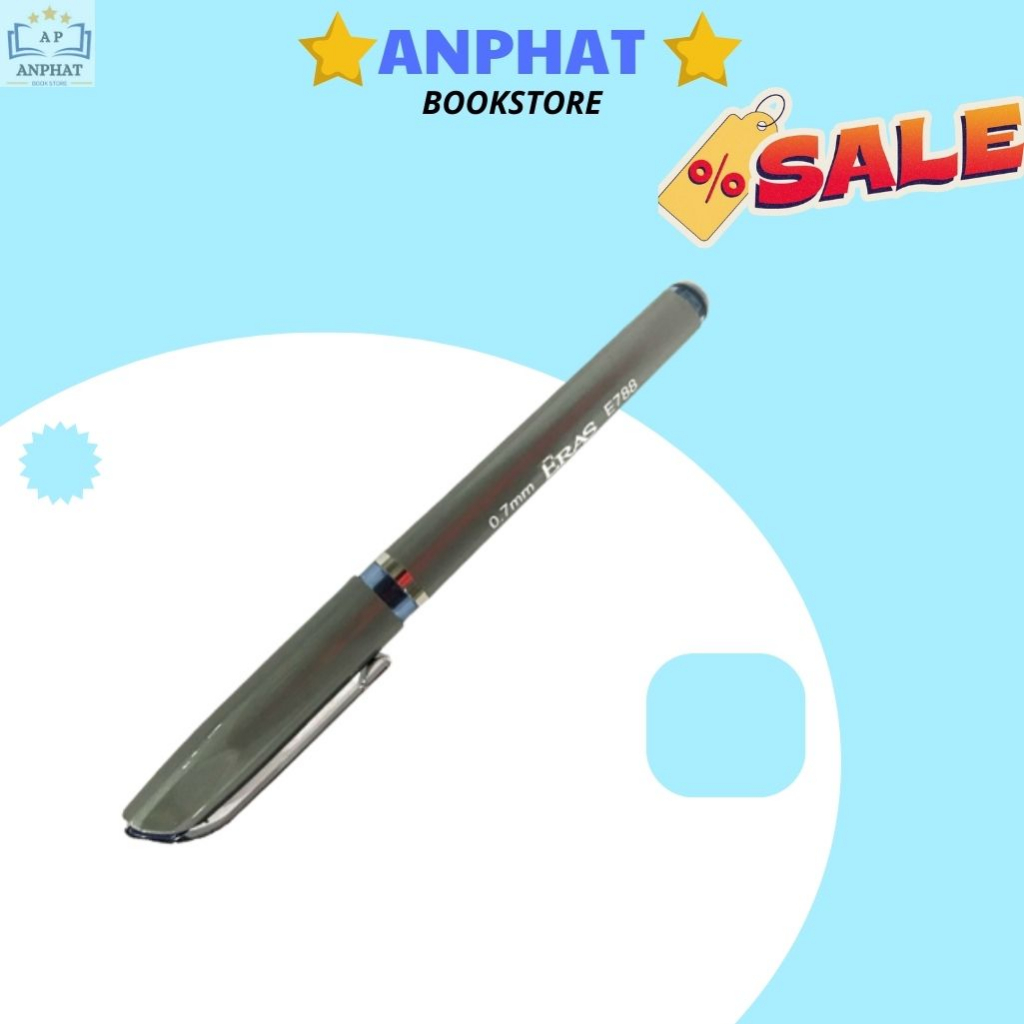 Bút Ký Gel Eras E788 Ngòi 0.7mm Tập Viết Chữ Hán