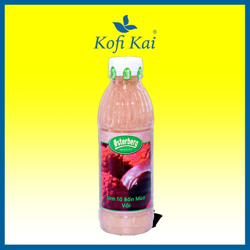 Mứt vải Osterberg Kofi Kai 1000ml