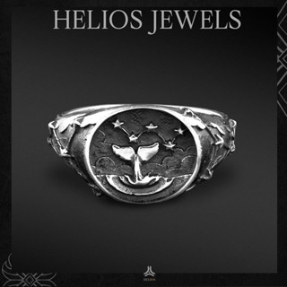  Nhẫn đôi bạc nam nữ HeliSilver CEAN &amp; CETA Helios Original S925 