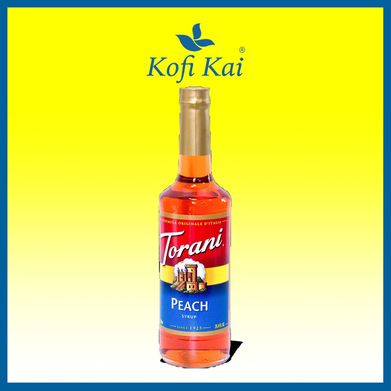 Syrup Torani Đào Kofi Kai 750ml