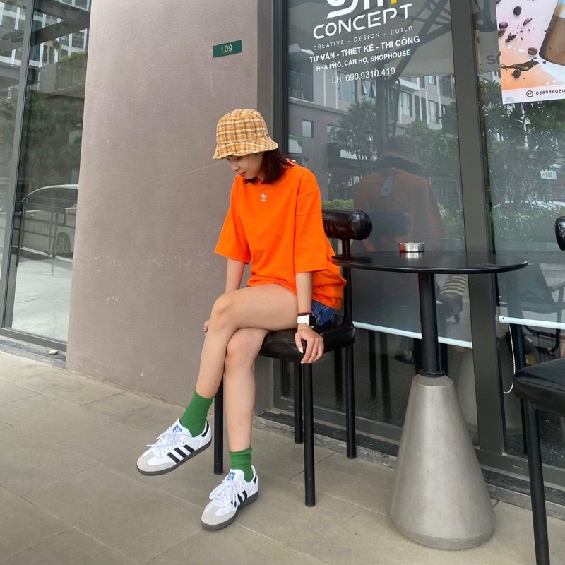 ÁO ADIDAS ADICOLOR ESSENTIALS TEE ‘ORANGE’