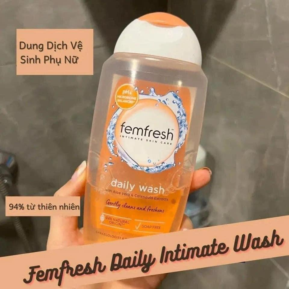 Dung Dịch Vệ Sinh Femfresh Làm Sạch,Thơm Mát Daily Intimate Wash Chính Hãng