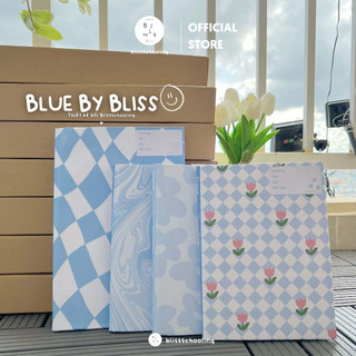 BLUE BY BLISS | Giấy Bao Tập, Bao Vở, Bao Sách Giáo Khoa, Style Hàn Quốc, Màu Sắc Pastel Xanh Dương | Đọc kĩ mô tả