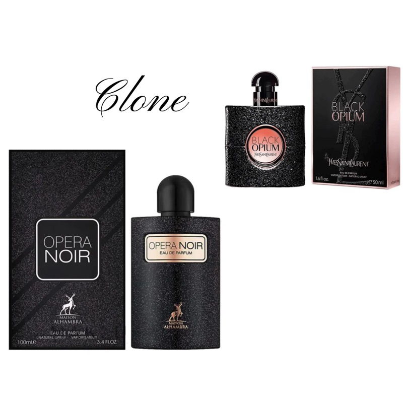 Nước Hoa Dubai Opera Noir clone Y.S.L đen cho nữ ngọt ngào sang trọng