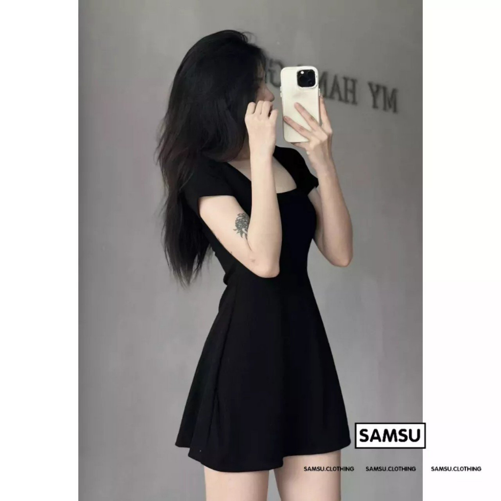 Đầm body dáng xòe mẫu hót xinh xắn hót 2023.hh 114