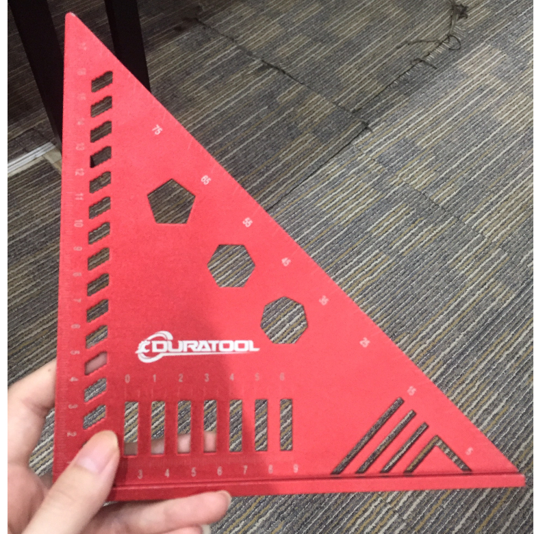 Thước Mòi Nhôm Duratool Mẫu Mới, Thước Mòi 10 công dụng