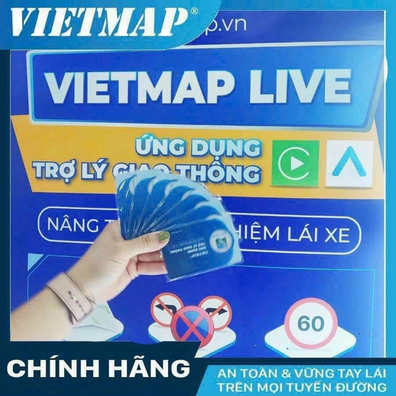 THẺ VIETMAP LIVE PRO BẢN QUYỀN (ỨNG DỤNG TRỢ LÝ GIAO THÔNG)
