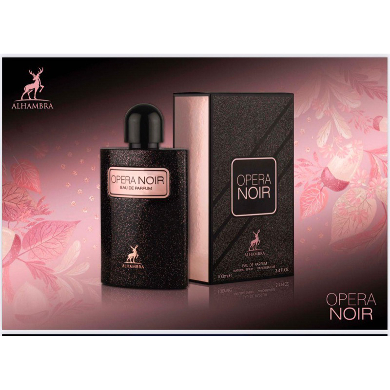 Nước Hoa Dubai Opera Noir clone Y.S.L đen cho nữ ngọt ngào sang trọng