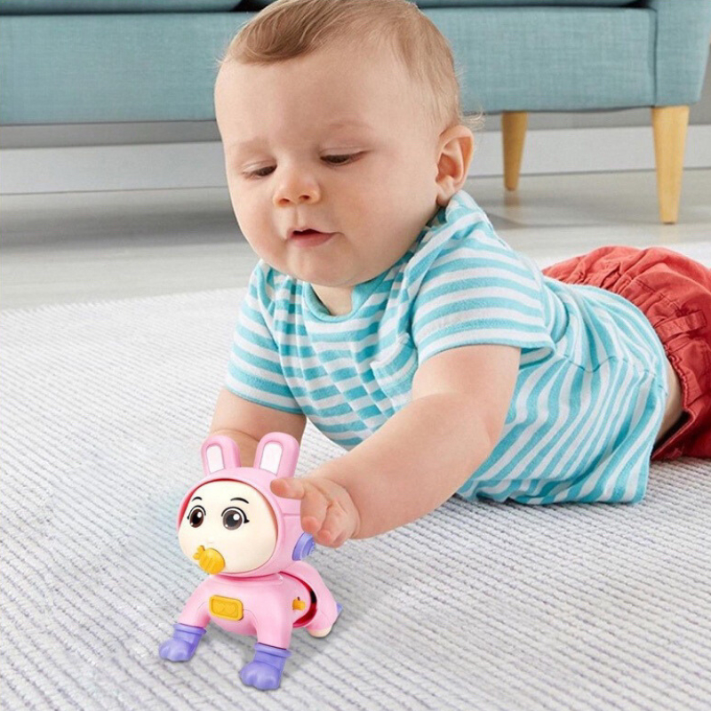 Đồ Chơi Em Bé Tập Bò, Kích Thích Bé Tập Bò Có Phát Nhạc Vui Nhộn, Đồ Chơi Vận Động Cho Bé Trai Bé Gái.