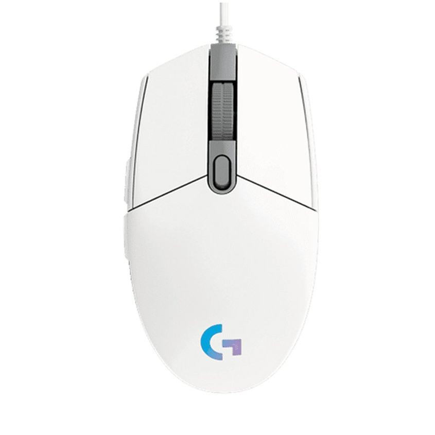 Chuột chơi game có dây Logitech G102 Lightsync - Tùy chỉnh RGB, 6 nút lập trình