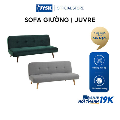 Sofa giường | JYSK Juvre | vải polyester | nhiều màu | R192xS92xC89cm