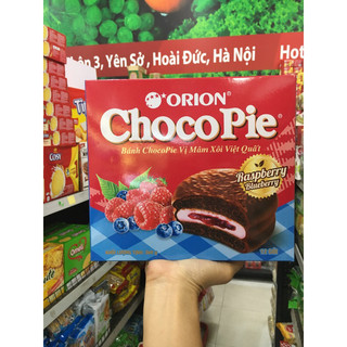 Bánh ChocoPie vị mâm xôi việt quất 360g