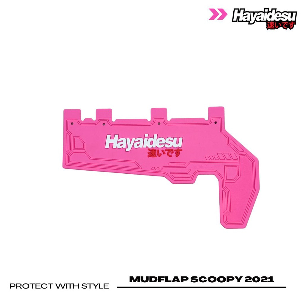 Cao su chắn bùn Hayaidesu dành cho HONDA SCOOPY