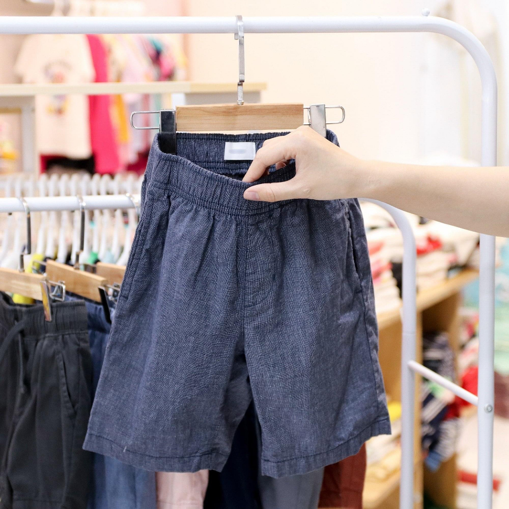 Quần short đùi bé trai size đại chất kaki Dragon Kids