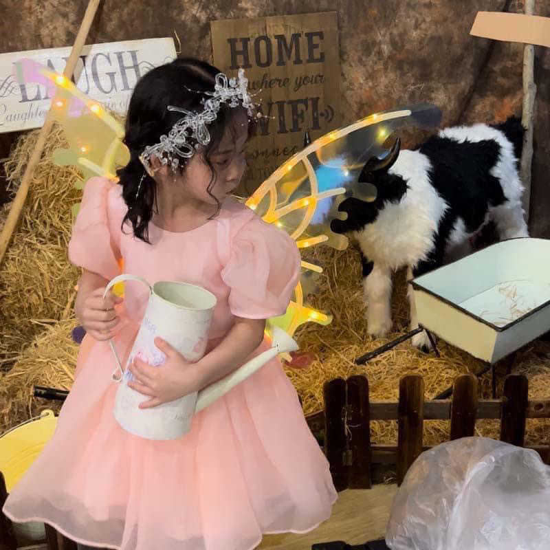 Cánh Bướm Điện Tử Có Đèn Và Nhạc Phát Sáng Dành Cho Bé Gái thích hợp cho bé đu chơi Trung Thu sắp tới 🥰🥰