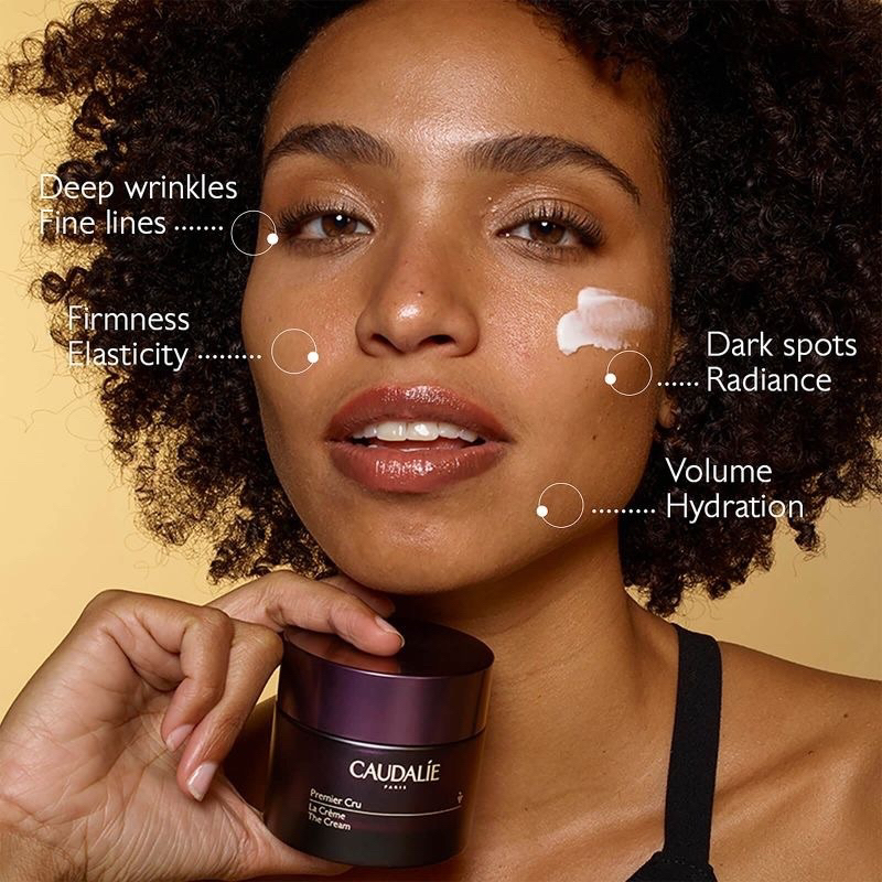 Set 2 Mini 15ml Kem dưỡng cao cấp chống lão hoá Caudalie Premier Cru La Creme