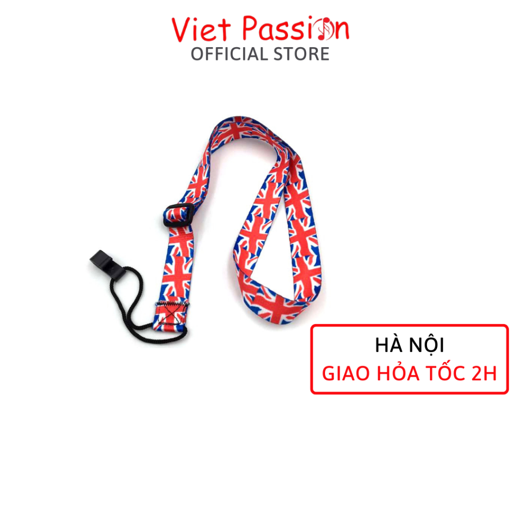 Dây đeo đàn ukulele dành cho mọi loại đàn có nhiều màu sắc không cần đục thùng VietPassion