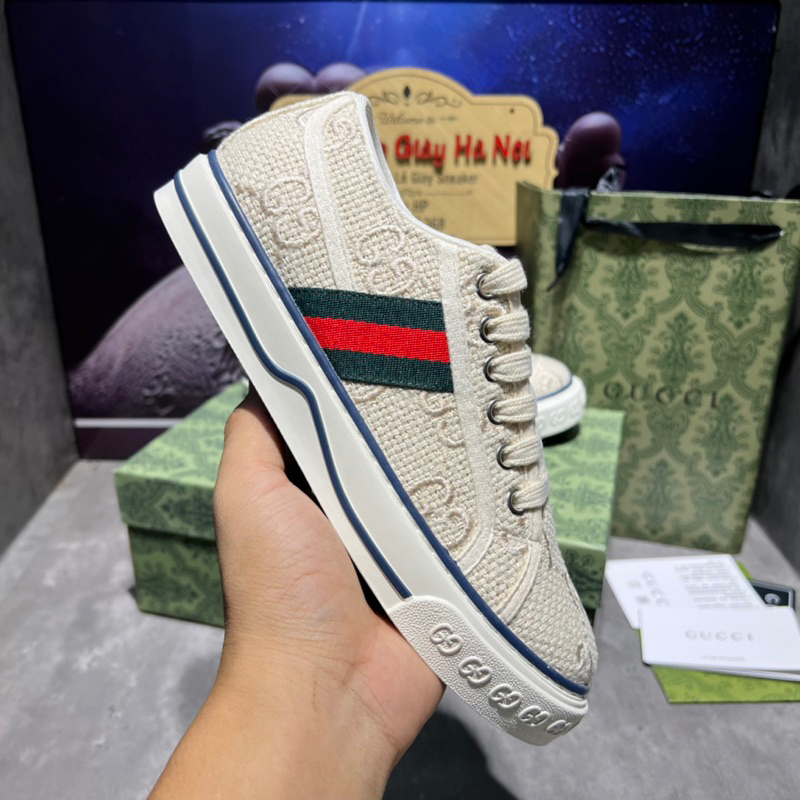 Giày Thể Thao Sneaker Gc Teniss 1977 Sữa Canvas Hàng Quảng Châu Cao Cấp