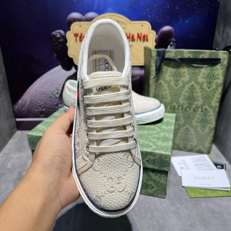 Giày Thể Thao Sneaker Gc Teniss 1977 Sữa Canvas Hàng Quảng Châu Cao Cấp