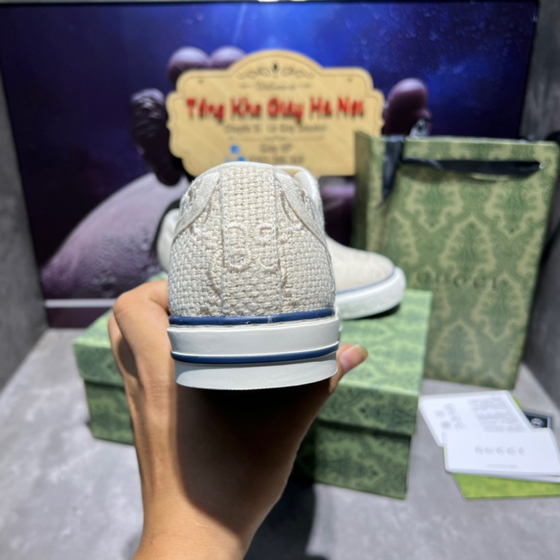 Giày Thể Thao Sneaker Gc Teniss 1977 Sữa Canvas Hàng Quảng Châu Cao Cấp