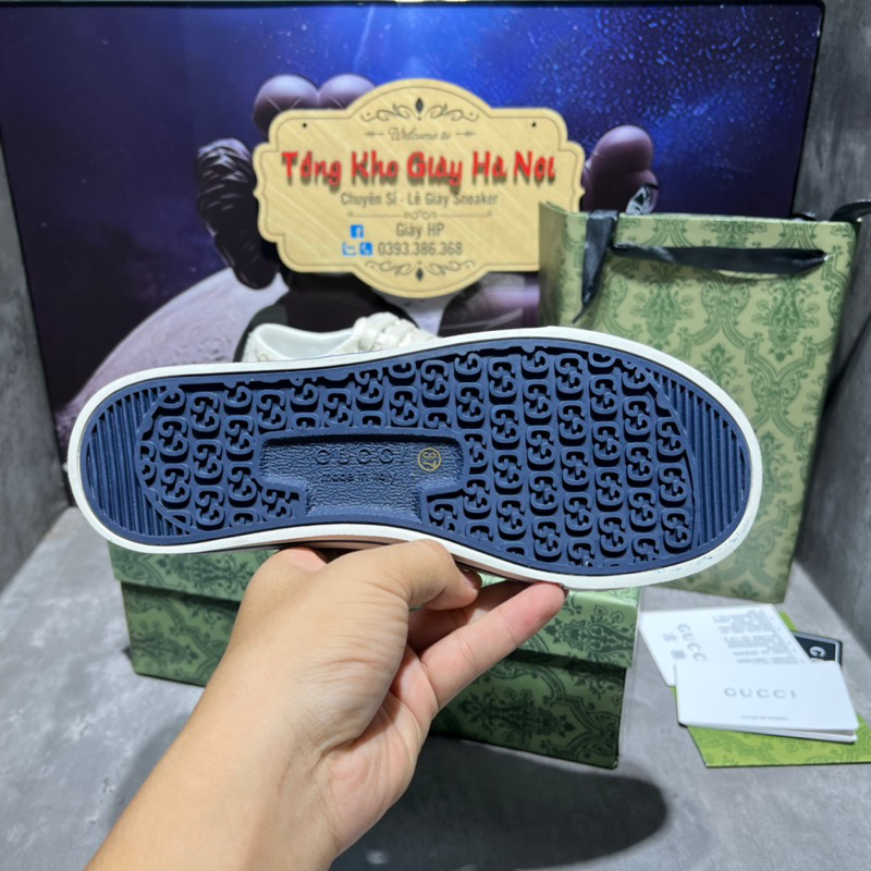 Giày Thể Thao Sneaker Gc Teniss 1977 Sữa Canvas Hàng Quảng Châu Cao Cấp