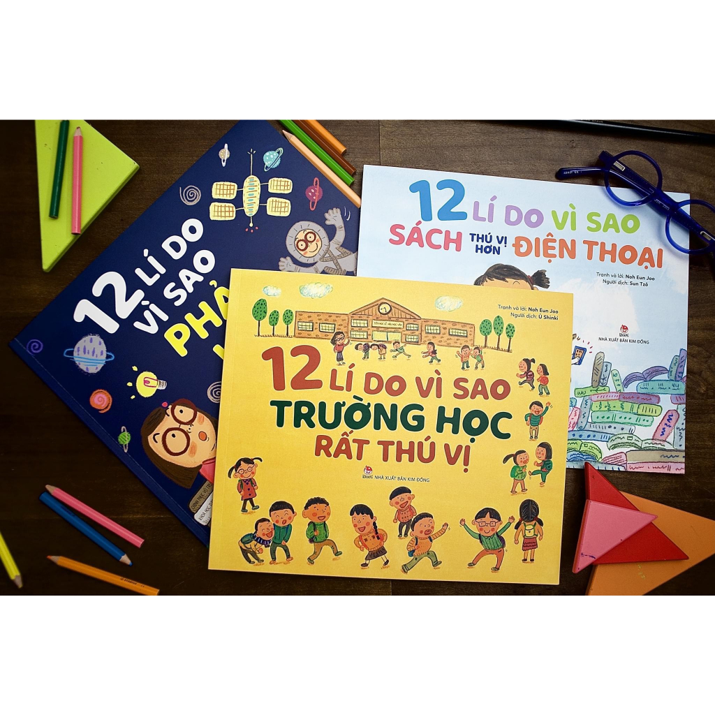 Sách - Combo 12 lí do vì sao
