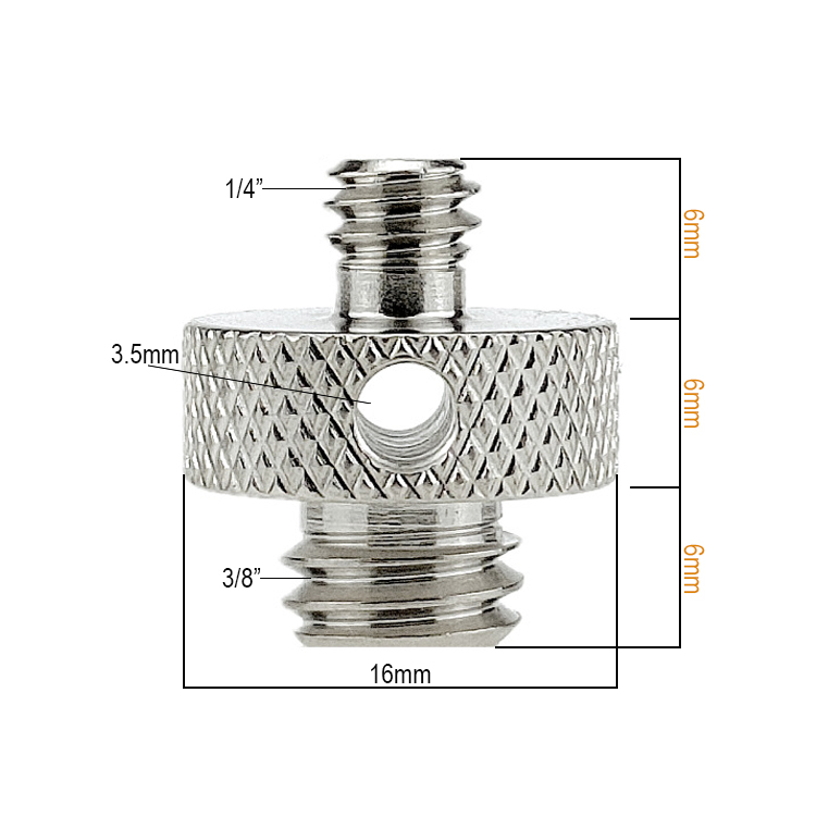Ốc vít chuyển đổi đầu ren 1/4" - 3/8"