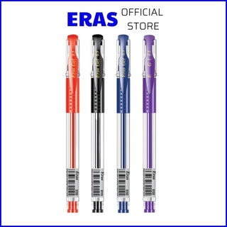 Bút gel 0.5mm eras e133 - bút gel siêu trơn,tay cầm cao su