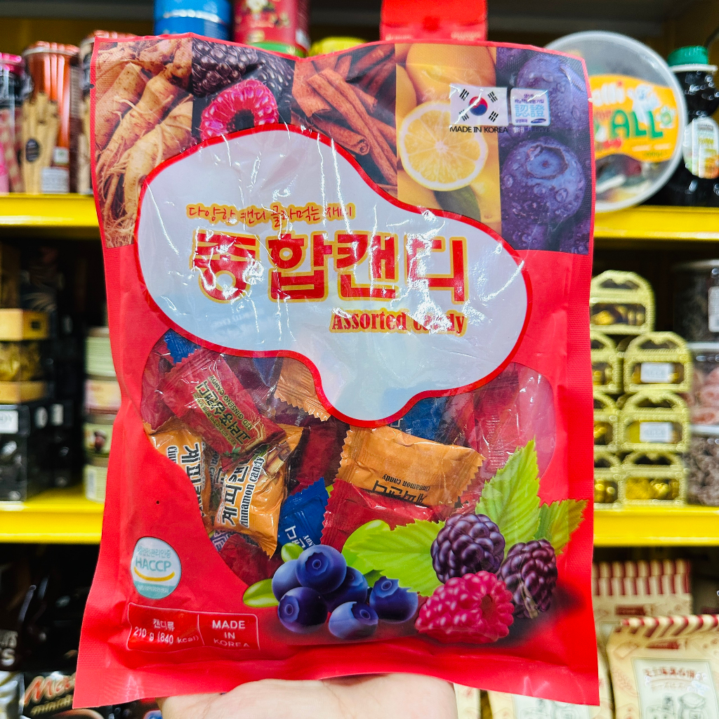 Kẹo Trái Cây CANDY MADE Assorted Candy 210g - Hàn Quốc