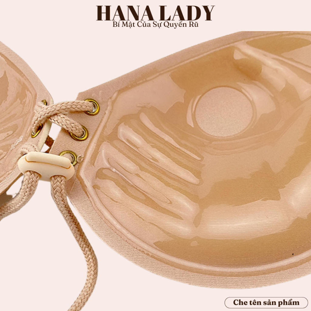 Áo dán bàn tay dây rút nâng độn 3cm, miếng dán ngực tặng kèm dây trong cao cấp DT049