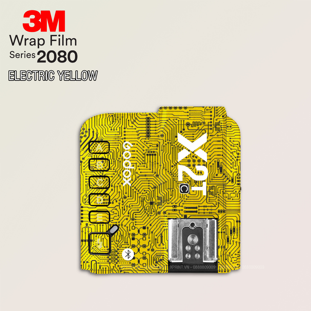 Miếng dán, skin 3M vân nổi 2080 cho trigger godox, godox Xpro, Xpro II, X1T, X2T...