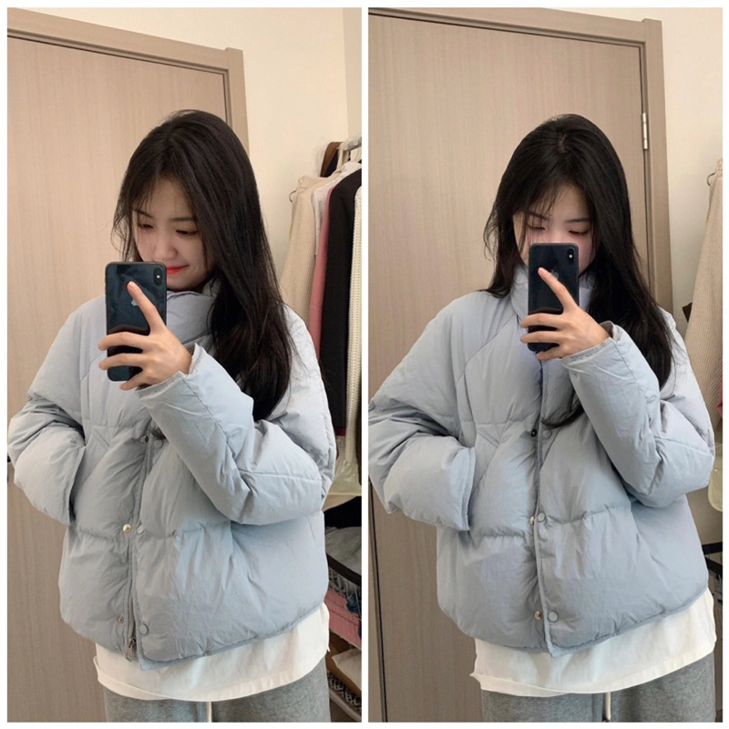 PB001STORE | Áo phao béo dáng ngắn phong cách Hàn Quốc HÀNG SẴN