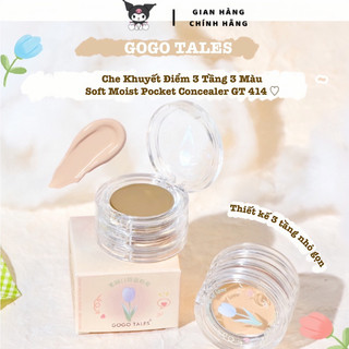 Che Khuyết Điểm 3 Tầng GOGO TALES Soft Moist Pocket Concealer GT414 KUROMI - HÀNG MỚI VỀ