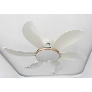 quạt trần 6 cánh siêu êm động cơ DC inverter có điều khiển từ xa ,đèn 24w 3 chế độ ánh sáng