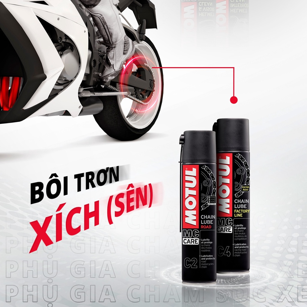 Dưỡng sên, bôi trơn C4 MOTUL CHAIN LUBE